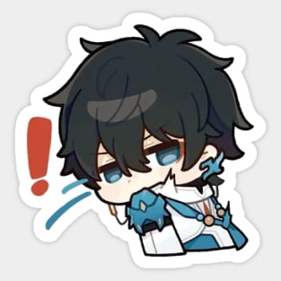 Honkai Star Rail Chibi Danheng 2 Sticker